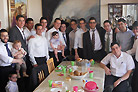 Brasileiros em Israel no Almoço do Segundo Dia de Shavuot